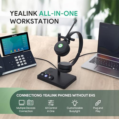 WH62 Stereo DECT Wireless Headset (WH62 Dual Teams)