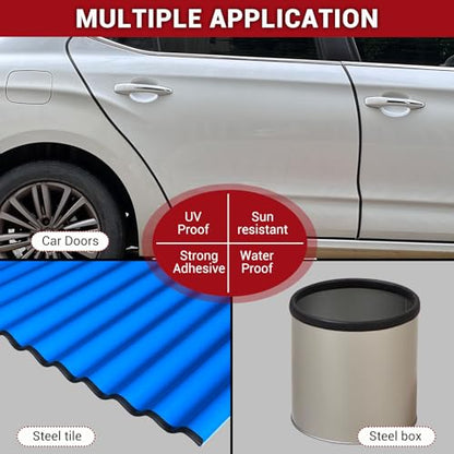 Rubber Edge Trim (Fit 1/16" - L10' / Black)