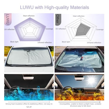 Hyundai Kona Windshield Sun Shade (2024 Hyundai Kona)