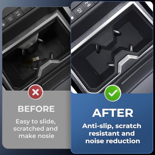 Center Console Cup Holder Inserts for Toyota 4Runner 2026 2025 (Cup Holder for 2025-2026 4Runner, Front)