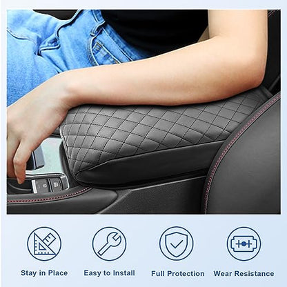 2023 2026 Accord Center Console Cover (Black Thick Pad for 2023-2026 Accord)