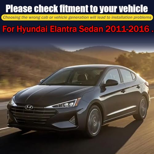 Rain Guards for Hyundai Elantra Sedan 2011 (For Hyundai Elantra 2011-2016)