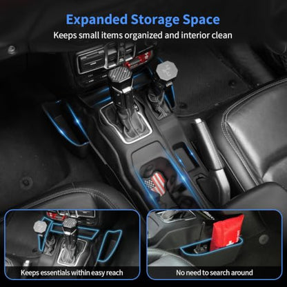 Center Console Organizer for Jeep Wrangler JL Gladiator JT 2018