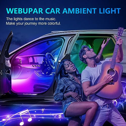 RGBW Acrylic Car Interior Led Kit (RGB 22 lights)