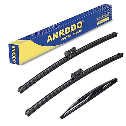 Wiper Blades Replacement For 2007 (24"+21"+11" / Top Lock)
