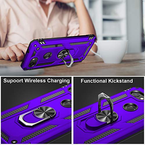for Google Pixel 3A Case with Screen Protector (Purple / Google Pixel 3A)