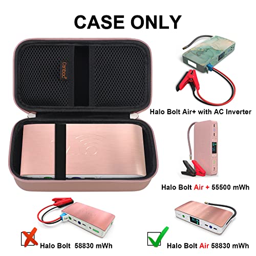 Hard Case for Halo Bolt Air 58830 (For Halo Bolt Air / Rose Gold)