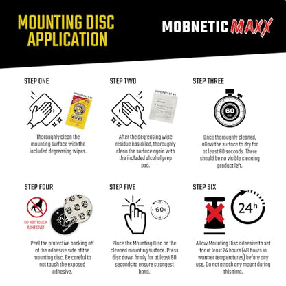 MobNetic Maxx Magnetic Car Phone Holder Mount (Bronze)