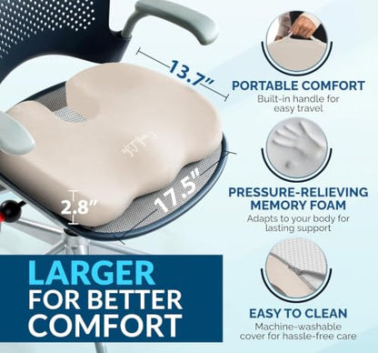 Doctor Recommended Seat Cushion (Beige / Large)