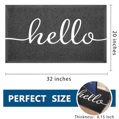 Funny Hello Mats Outdoor (1'8" x 2'8" / Hello)