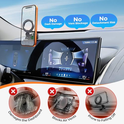 Car Phone Holder for BMW X5 (Fit for 2024-2026 X5/X6 & 2023-2026 X7, 14.9-Inch)