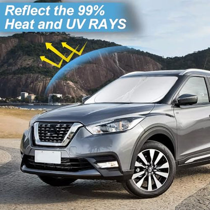 Windshield Sunshade for Nissan Kicks 2018 (Fit kicks 2018-2025)