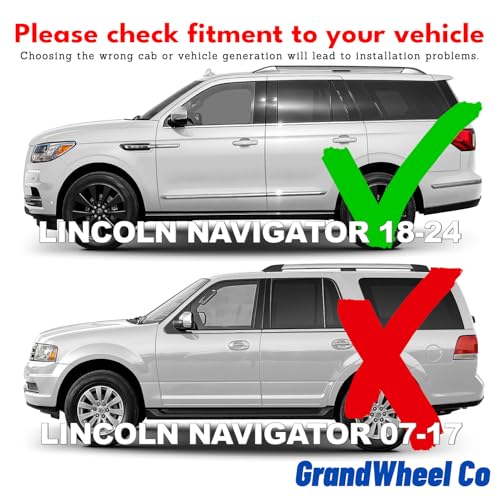 Window Deflectors Smoke Tinted in (For Navigator 18-24)