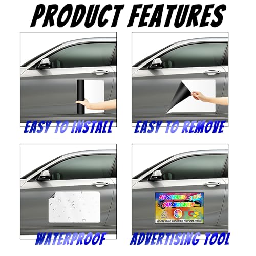 Custom Magnet Car Stickers (30x30cm/11.8x11.8in)