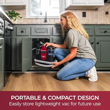 SpotLite Go 16Kpa Portable Heated Carpet Spot Cleaner (Red)