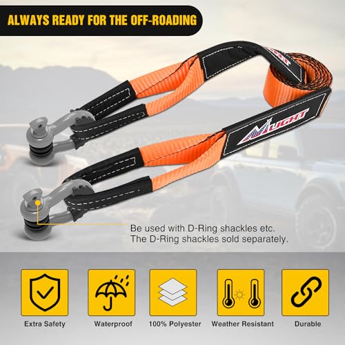 3" x 8' Tree Saver Tow Strap Lab Tested 31 (3in x 8ft Tow Strap / Straps)