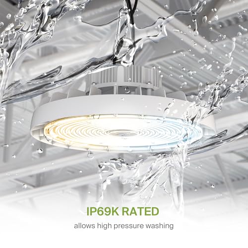 300W LED High Bay UFO Lighting (White)