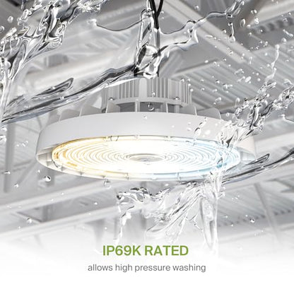 300W LED High Bay UFO Lighting (White)