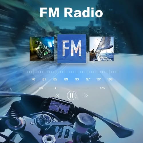 FX6S Bluetooth Motorcycle Headset (FX6S 2PC)