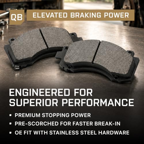 Premium Front or Rear Brake Pads for 12 (BP1565-M)