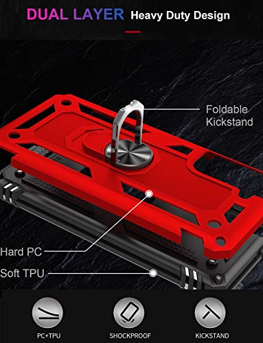 for Galaxy S21 Plus Case (Galaxy S21 Plus (Medium 6.7") / Red)