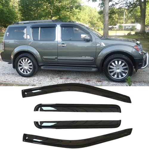 Window Visors Rain Guards for 2005 (2005-2012 Pathfinder)