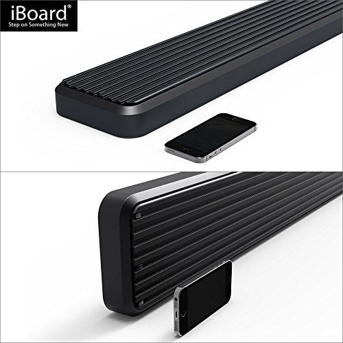 Running Boards (Stainless Steel Black / 6 Inches)