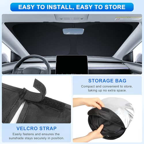 Custom Fit Windshield Sun Shade for Ford Expedition 2018