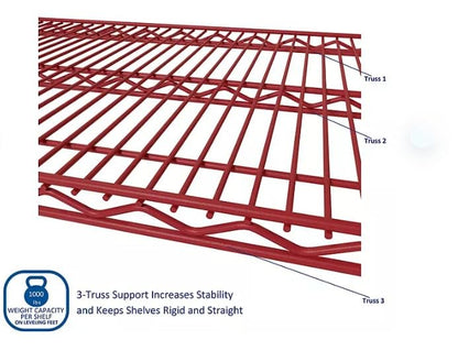 Organize in Style with The Members Mark 6 (1 PACK / Red)