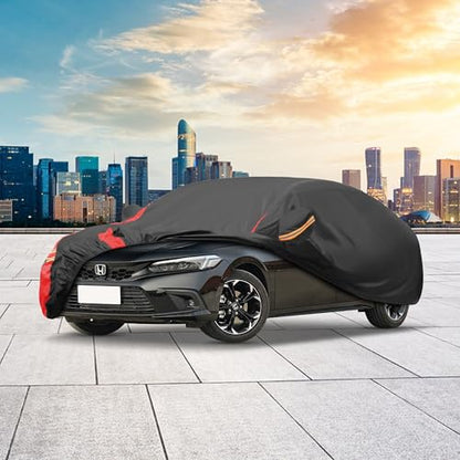 Car Cover Waterproof (A5 Fit Sedan Length 194-206 inch / 1 Sedan Car Cover)