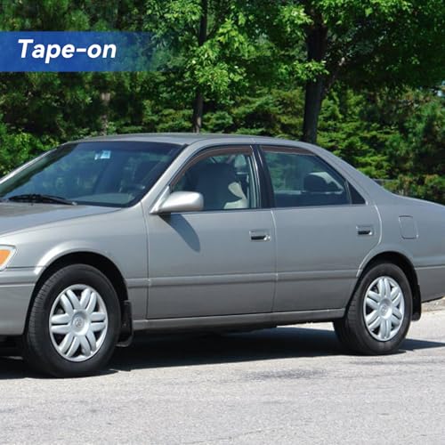 Window Visors Rain Guards for 1997 (1997-2001 Toyota Camry)