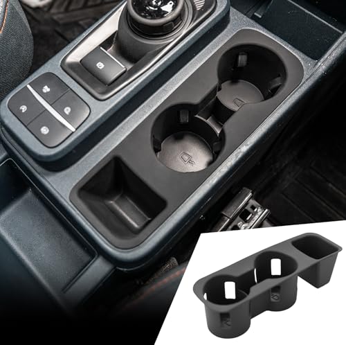 Cup Holder for 2022 (Compatible with 2022+ Ford Maverick Black)