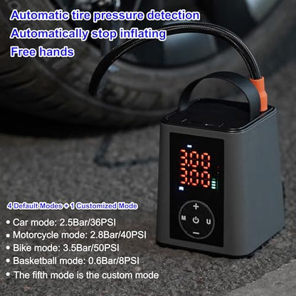 Cordless Car Tire Inflator 150 PSI 20000mAh Portable Air Pump