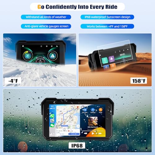 CarPlay Screen for Motorcycle
