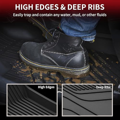 Trunk Mats for Tesla Model X & Plaid 6 Seater