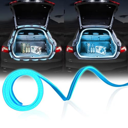 Upgrade Dynamic Flowing Car LED Trunk Light Strip (Ice Blue / Dynamic Flowing-158 In.)
