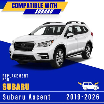 3 Wipers Fits Subaru Ascent 2019 (26"/20"/14")