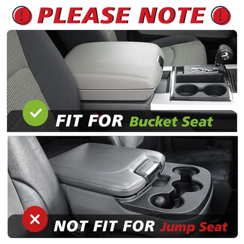 Armrest Cover for Ram1500 (3) 13-18 |Ram1500/2500/3500| Bucket Seat, +Thick)