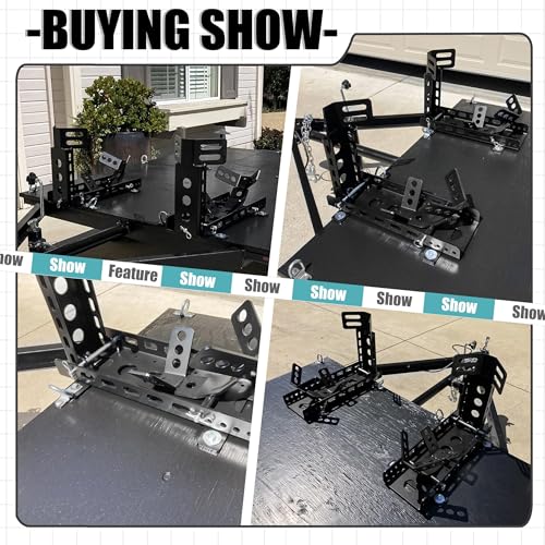 Motorcycle Wheel Chock Trailer (Black 3000 lbs)