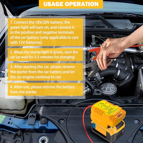 Car Jump Starters (JUMP for Dewalt 20V)