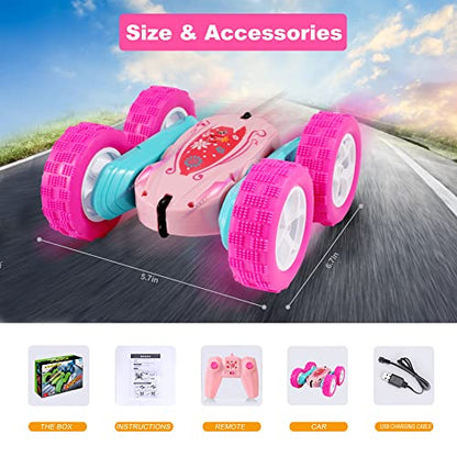 Rc Stunt Cars (Pink)