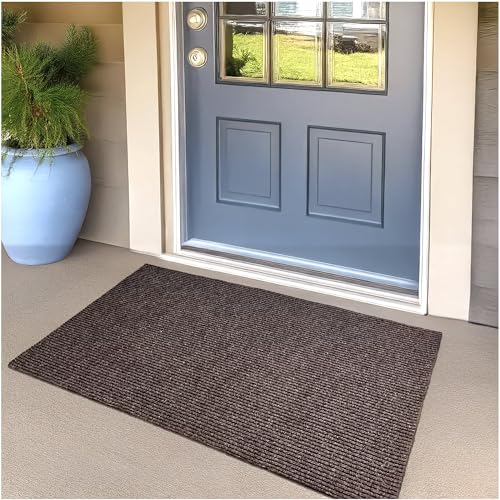 Heavy Duty Durable All Weather Indoor (6' x 18' (Rectangular) / Brick)