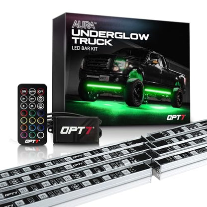 Aura RGB Aluminum Truck Underglow Kit with Remote Control (2. Truck/SUV/Van / RGB)