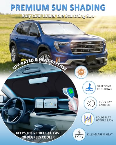 Sunshade for GMC Acadia 2018 (Fit Acadia 24-26)