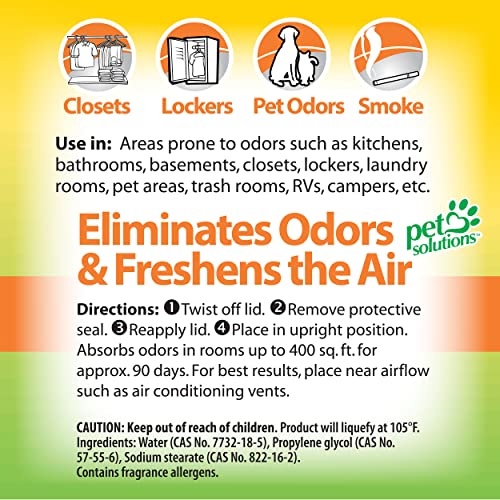 Solid Odor Absorber Eliminator for Home and Small Spaces (14 Ounce (Pack of 9))