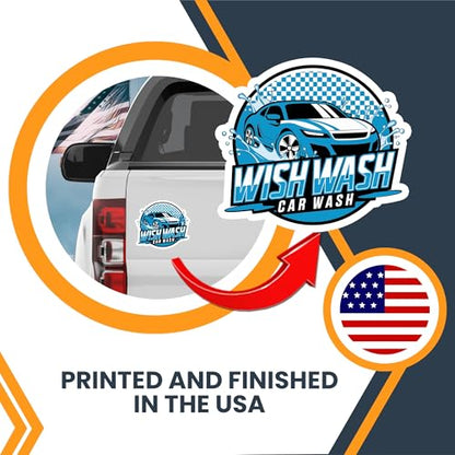 Custom Die Cut Car Magnet