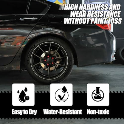 Matte Black Rim Touch Up Paint (Matte Black)