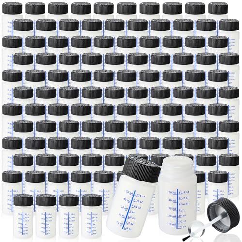 Touch up Paint Bottle with Brush Mixing Ball (Black, Blue)