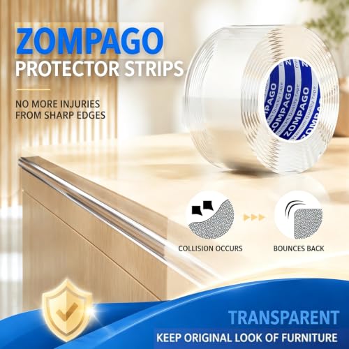 Baby Corner Proofing Edge Protector Strip (9.84ft(3m) / 1 Roll, 1.2in x 9.84FT)