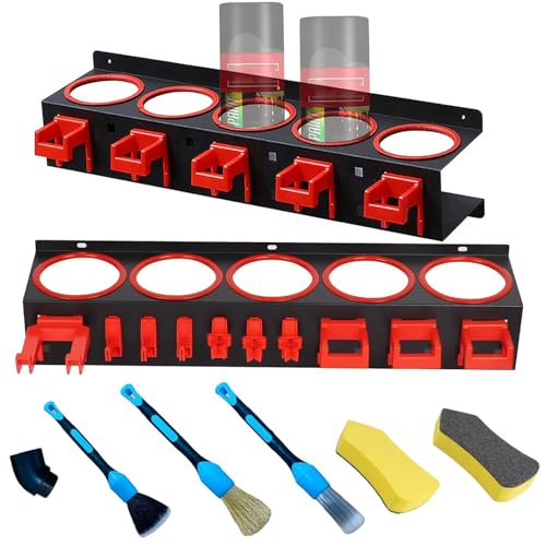 Spray Bottle Holders (2 Pack Spray Bottle Racks)